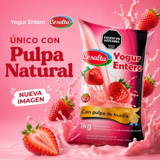Yogur Frutilla Pulpa