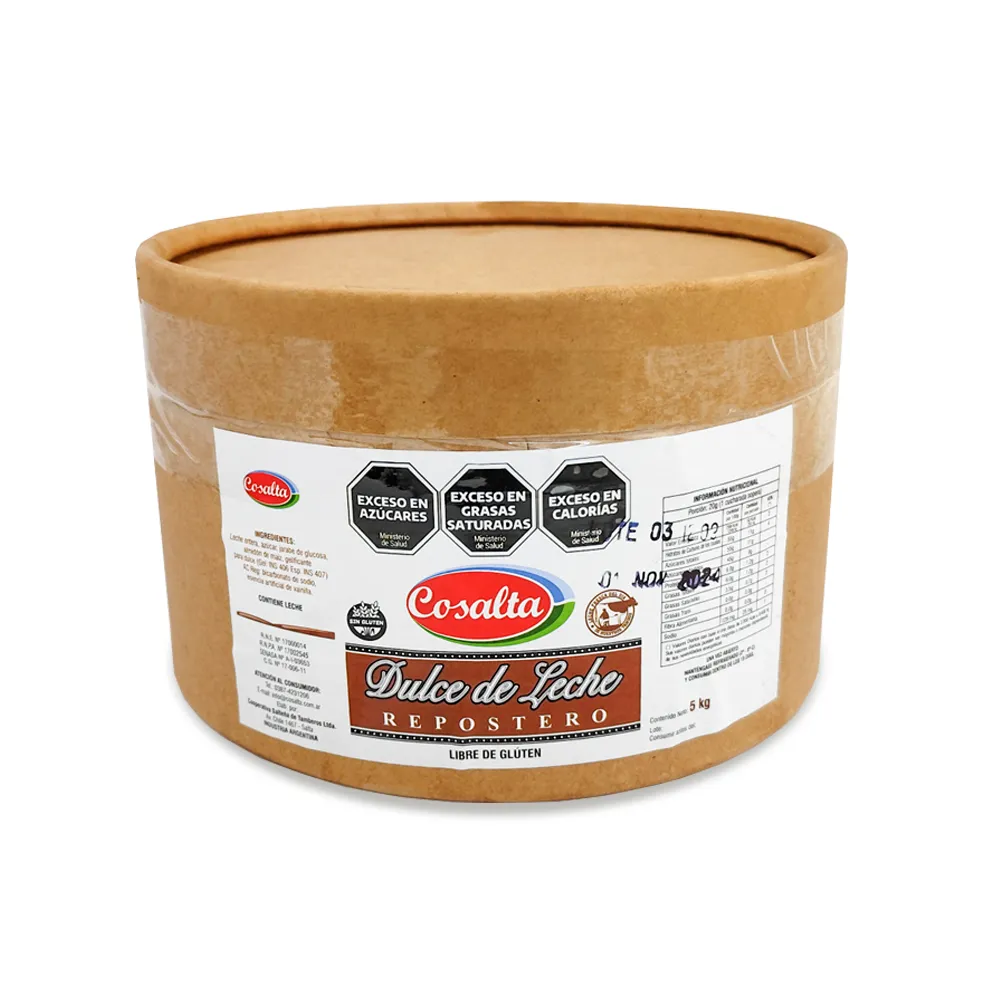 Dulce de Leche Cosalta Repostero Cuñete 5Kg