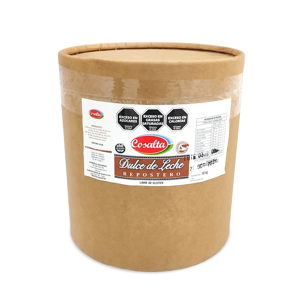 Dulce de Leche Cosalta Repostero Cuñete 10Kg